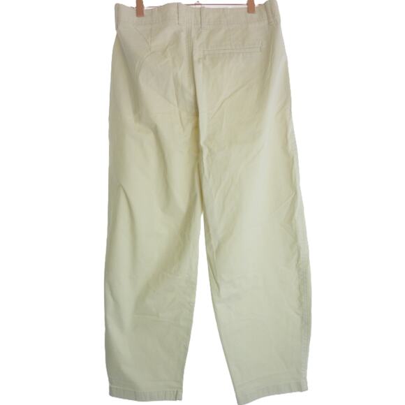 NWT Abercrombie & Fitch Cream Wide Leg Minimalist Pants 27 - Picture 5 of 7